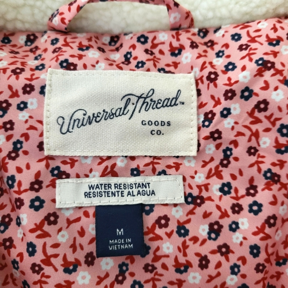 Universal Thread Multicolor Puffer Jacket - image 2